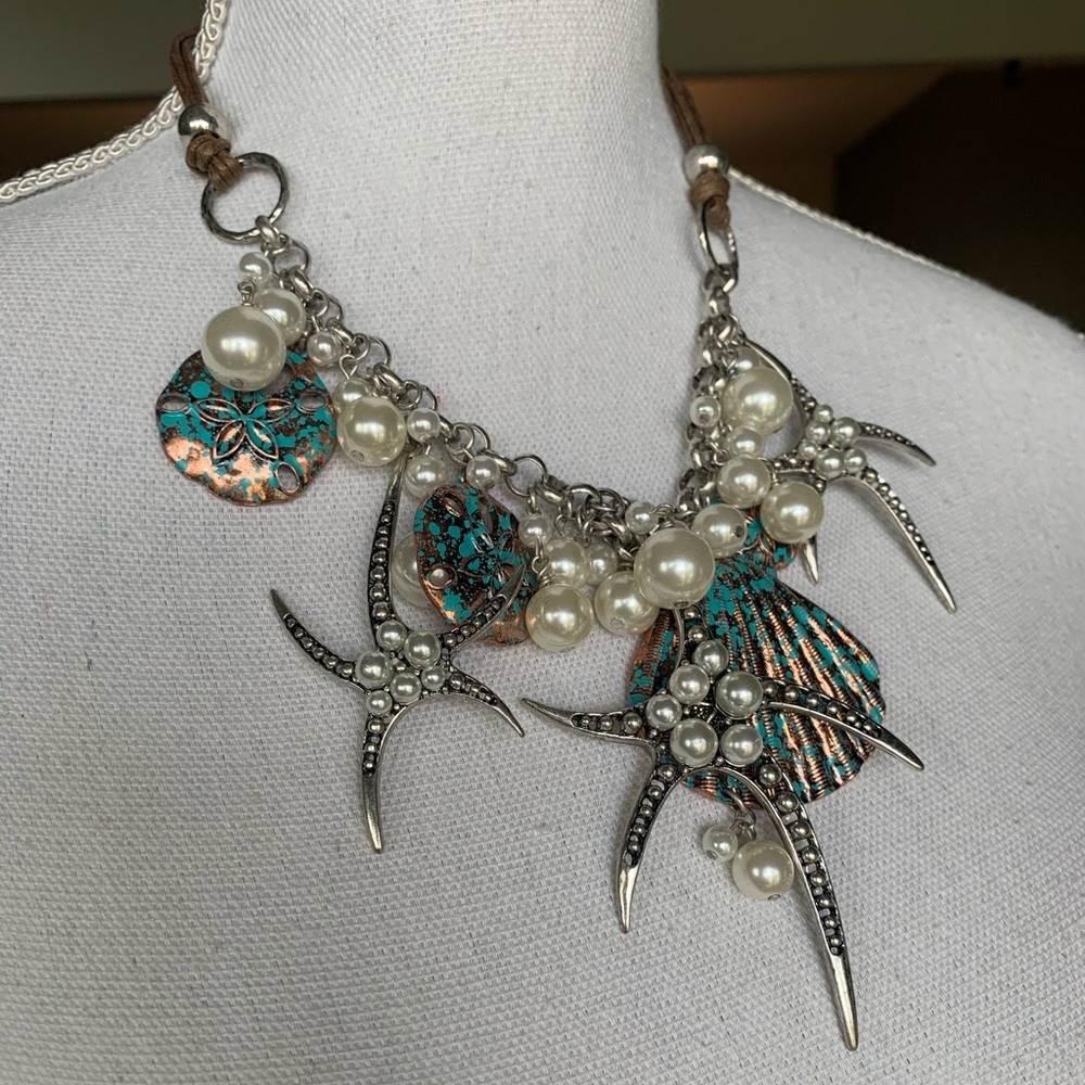 NWT Joan Rivers Starfish Necklace